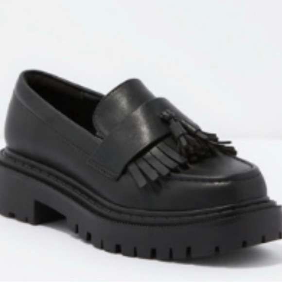 American Eagle Outfitters Black Loafers - Picture 6 of 6